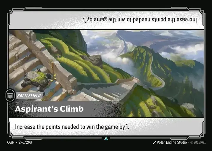 riftbound Card: Aspirant's Climb - Colorless Domain