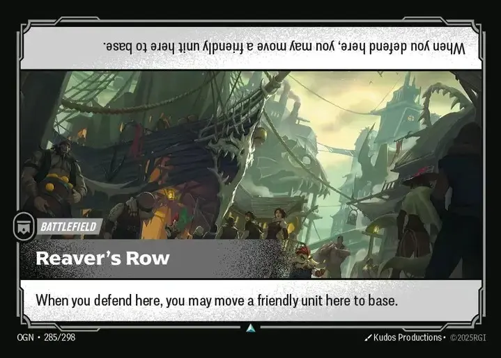 riftbound Card: Reaver's Row - Colorless Domain
