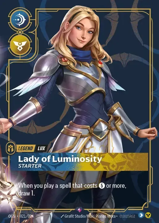 Lady of Luminosity - Starter