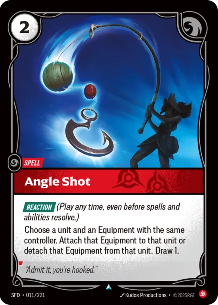 riftbound Card: Angle Shot - Fury Domain