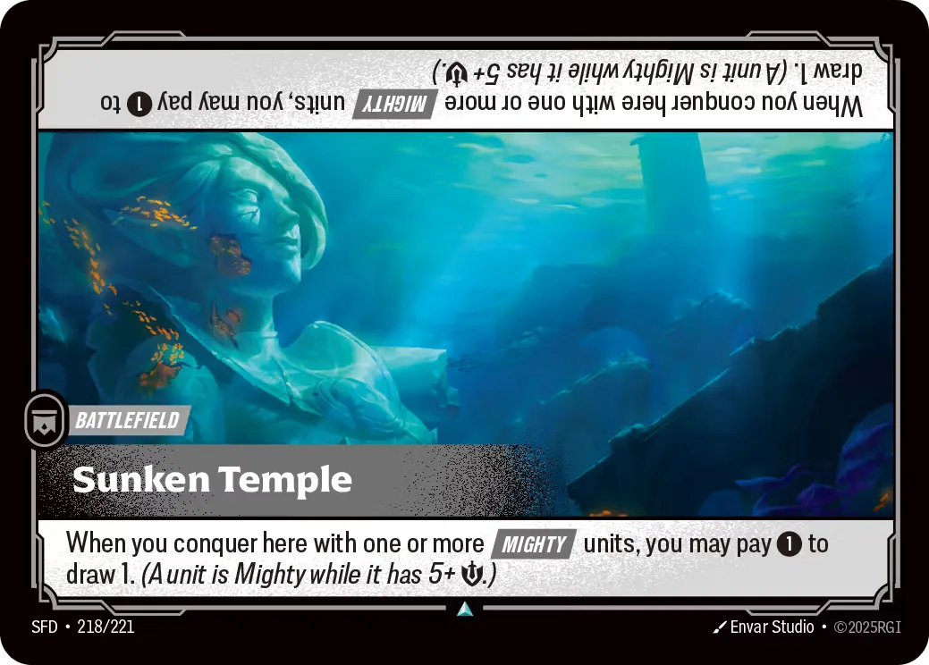 riftbound Card: Sunken Temple - Colorless Domain
