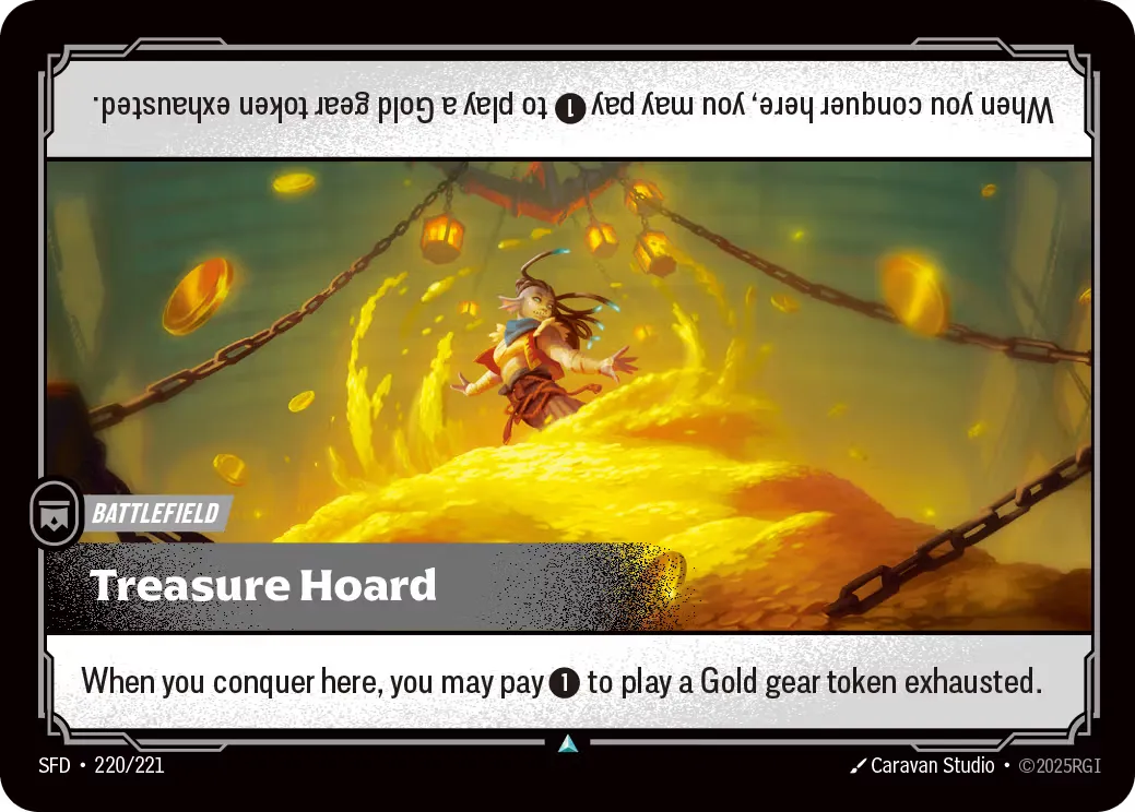 riftbound Card: Treasure Hoard - Colorless Domain